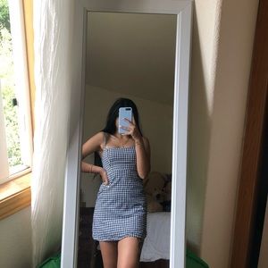 John galt checkered dress